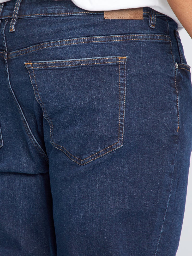 Vaquero slim con 5 bolsillos - L30 AZUL - Kiabi