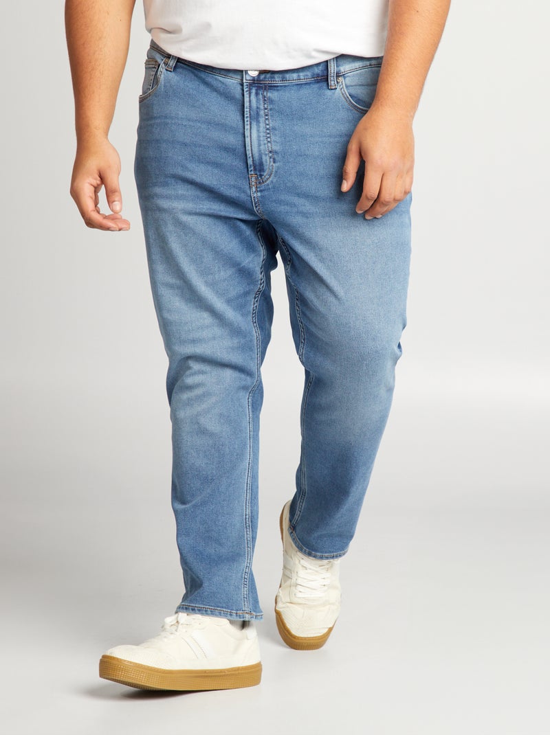 Vaquero slim con 5 bolsillos - L30 AZUL - Kiabi