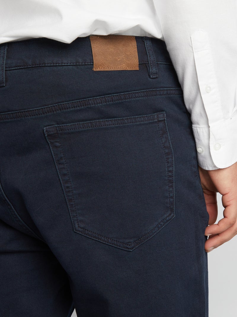 Vaquero slim con 5 bolsillos - L30 AZUL - Kiabi