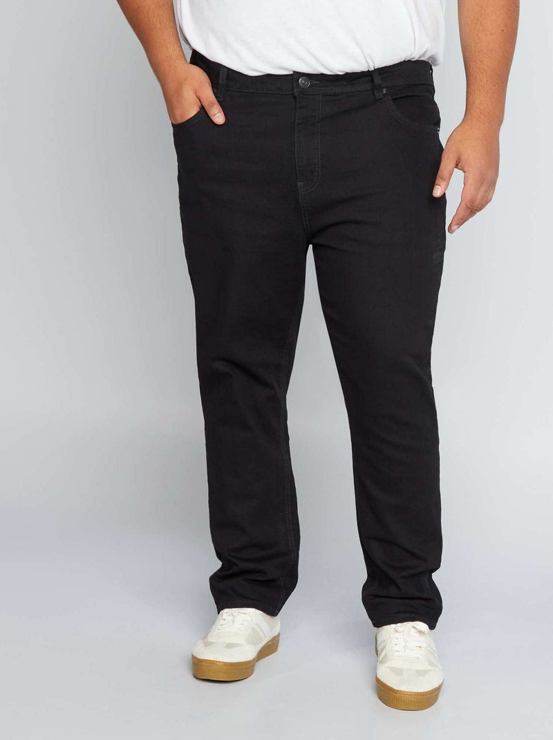 Vaquero slim con 5 bolsillos - L30 NEGRO - Kiabi