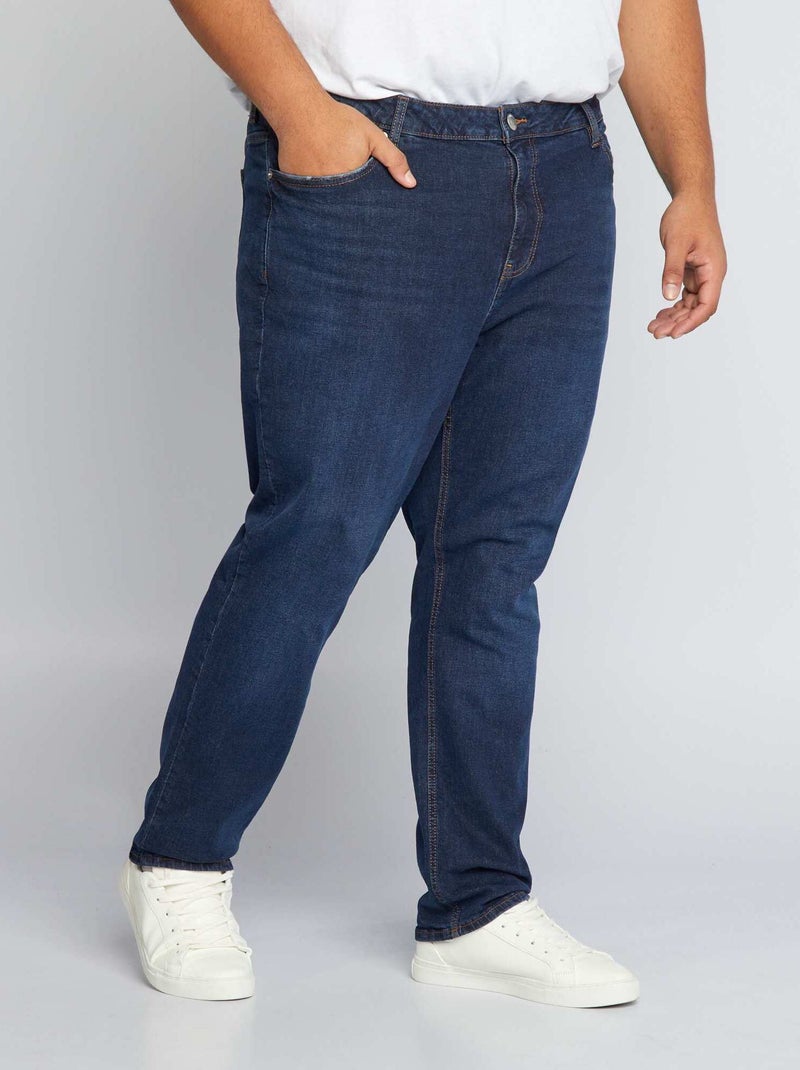 Vaquero slim con 5 bolsillos - L32 AZUL - Kiabi