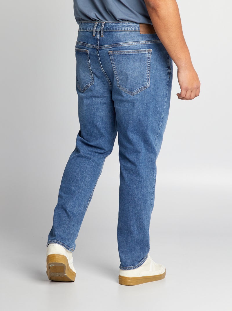 Vaquero slim con 5 bolsillos - L32 AZUL - Kiabi