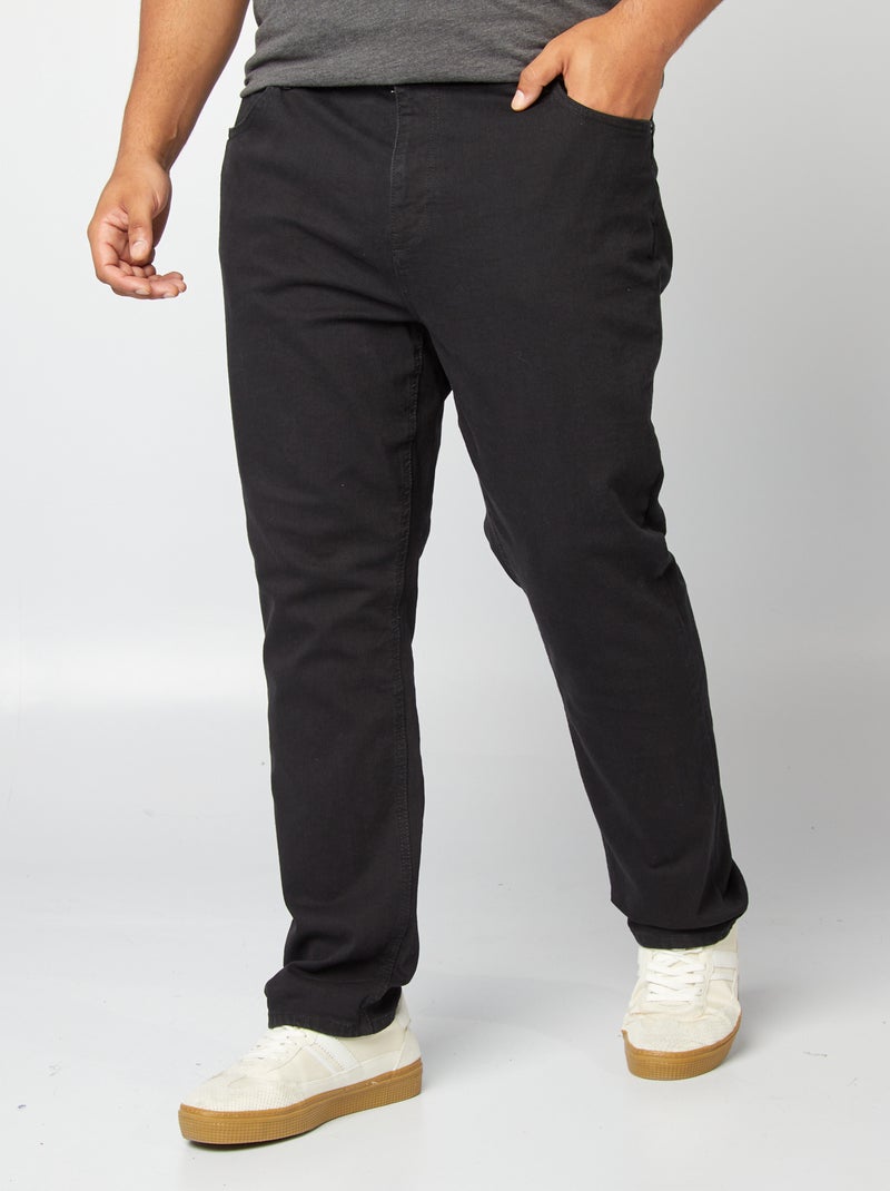 Vaquero slim con 5 bolsillos - L32 NEGRO - Kiabi