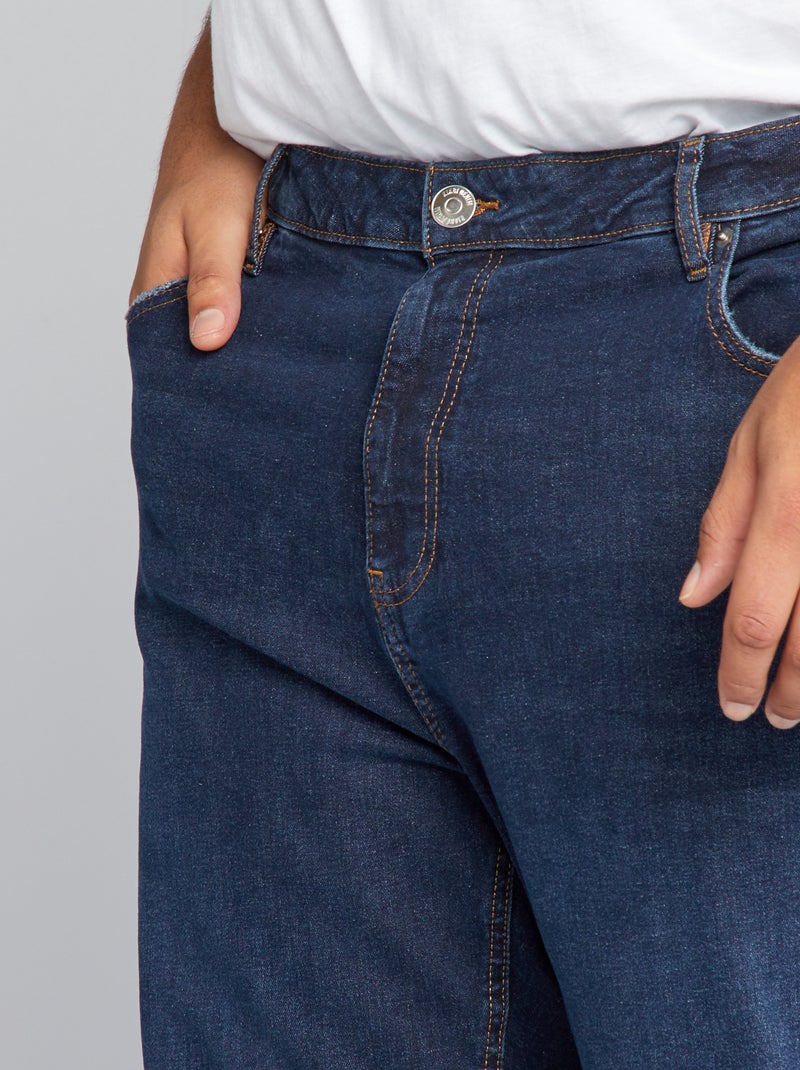 Vaquero slim con 5 bolsillos - L34 AZUL - Kiabi