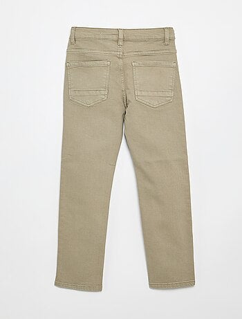 Vaquero slim de 5 bolsillos