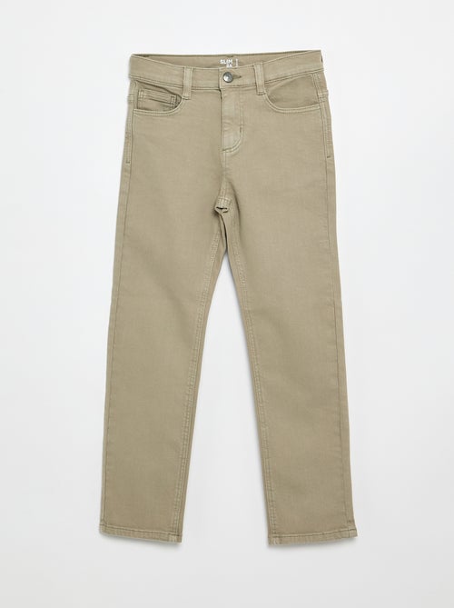 Vaquero slim con 5 bolsillos - Kiabi