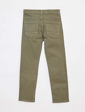 Vaquero slim con 5 bolsillos