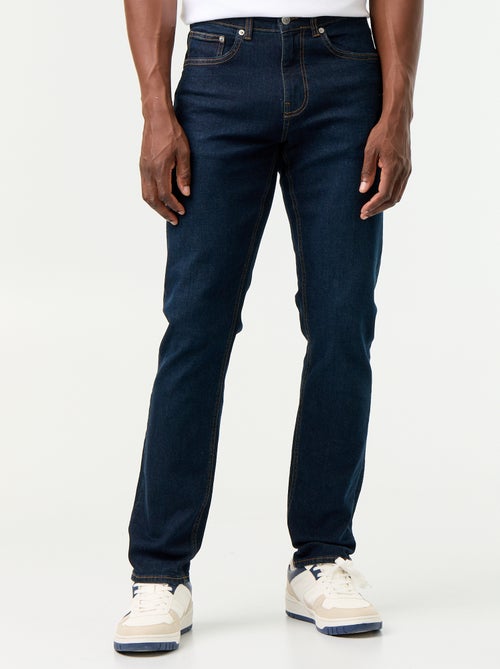 Vaquero slim con 5 bolsillos - L34 - Kiabi Vaquero slim con 5 bolsillos - L34 - Kiabi