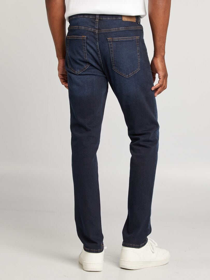 Pantalón Vaquero Para Hombre De Algodón INDICODE - Corte Regular, 5 Bolsillos