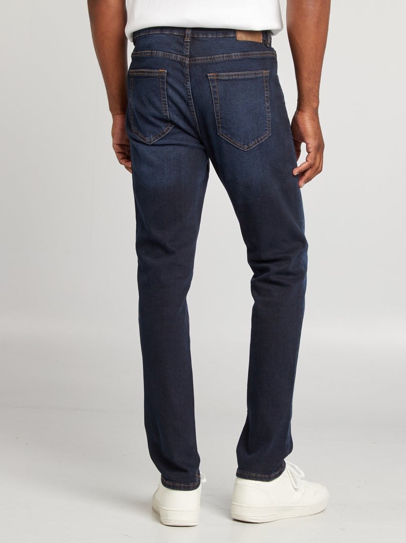 Vaquero slim con 5 bolsillos - L34 AZUL - Kiabi