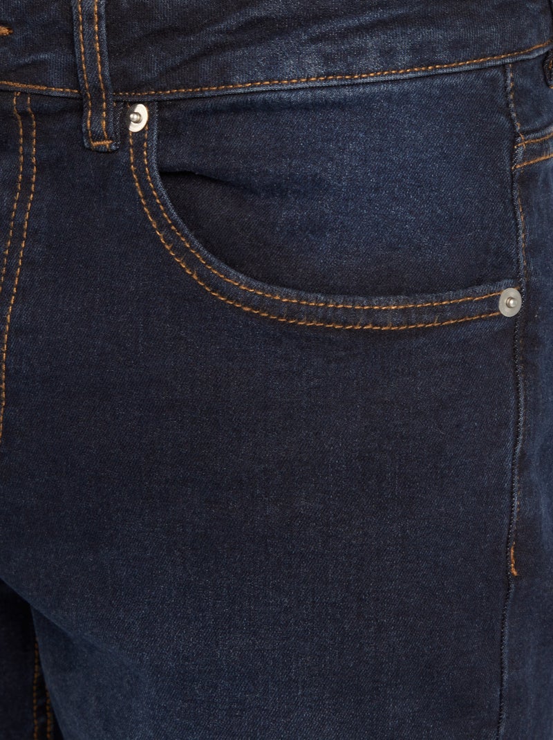 Vaquero slim con 5 bolsillos - L34 AZUL - Kiabi