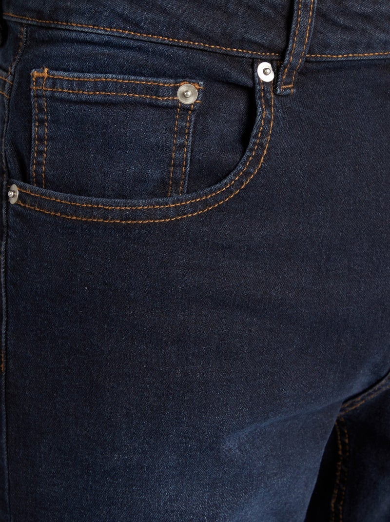 Vaquero slim con 5 bolsillos - L34 AZUL - Kiabi