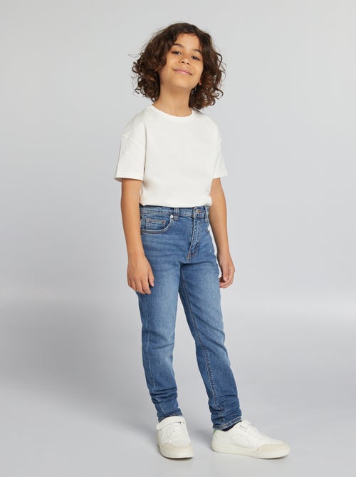 Vaquero slim con cintura ajustable - Kiabi