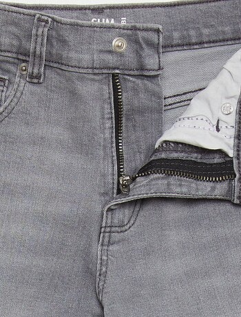 Vaquero slim con cintura ajustable