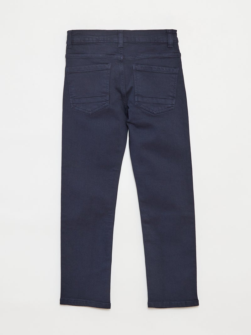 Vaquero slim de 5 bolsillos Azul - Kiabi