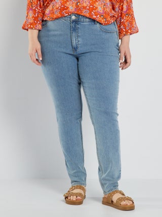 Vaquero slim de talle alto - L28