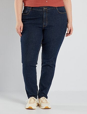 Vaquero slim de talle alto - L32