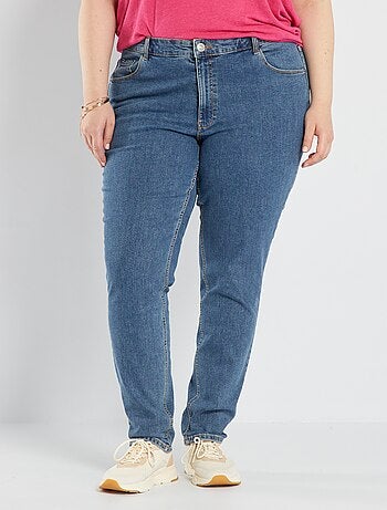 Vaquero slim de talle alto - L32