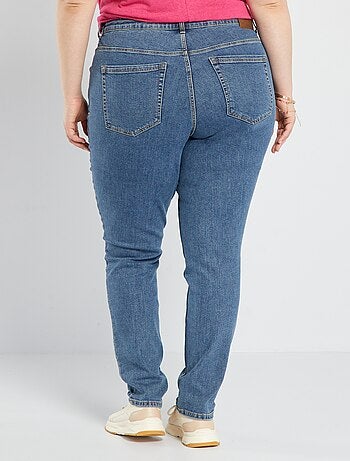 Vaquero slim de talle alto - L32
