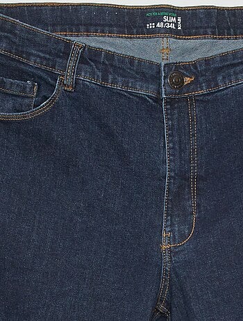 Vaquero slim de talle alto - L34