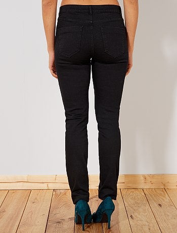 Vaquero slim de talle muy alto - Largo US32 - Kiabi