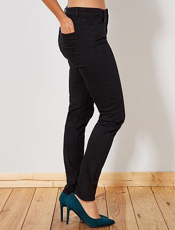 Vaquero slim de talle muy alto - Largo US32 - Kiabi