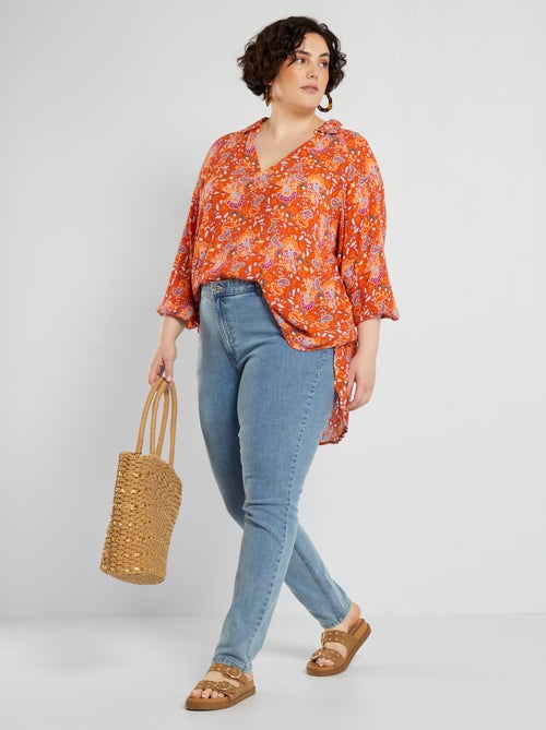 Vaquero slim de tiro alto - L28 - Kiabi