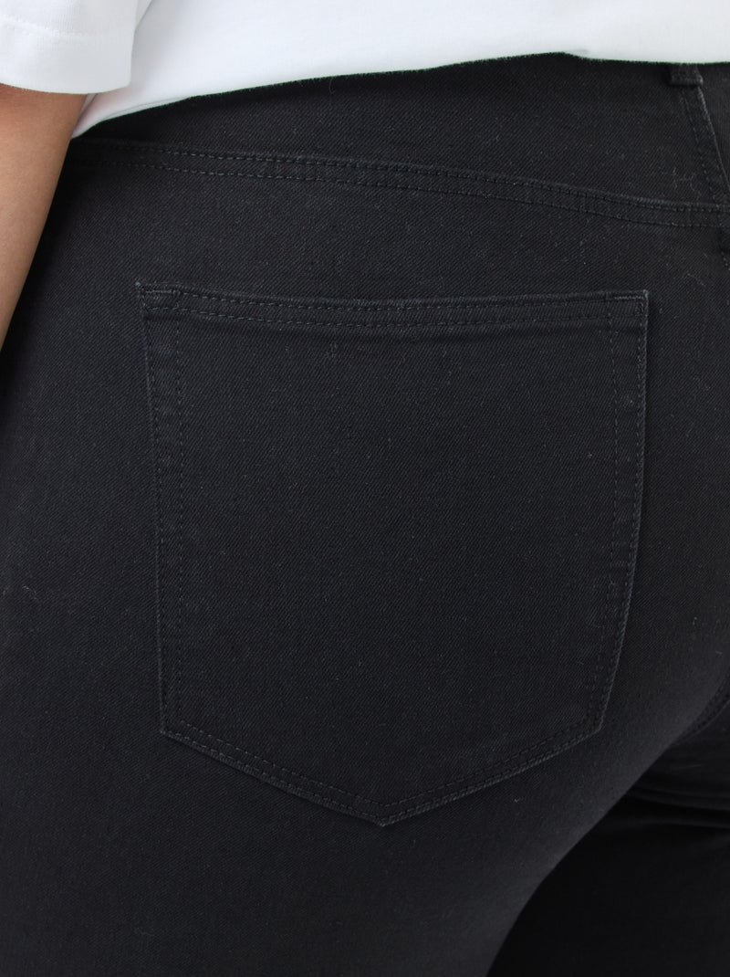 Vaquero slim de tiro alto - L28 NEGRO - Kiabi