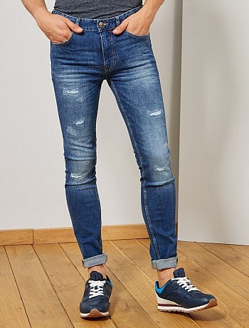 Vaquero slim desgastado - Kiabi