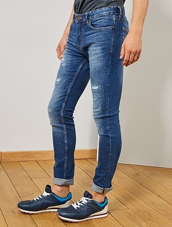 Vaquero slim desgastado - Kiabi