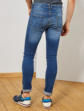 Vaquero slim desgastado - Kiabi