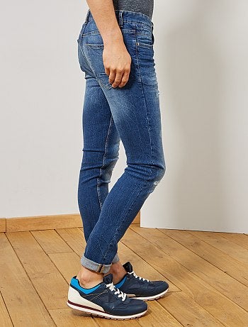 Vaquero slim desgastado - Kiabi