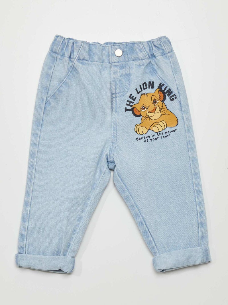 Vaquero slim 'El Rey León' 'Disney' AZUL - Kiabi