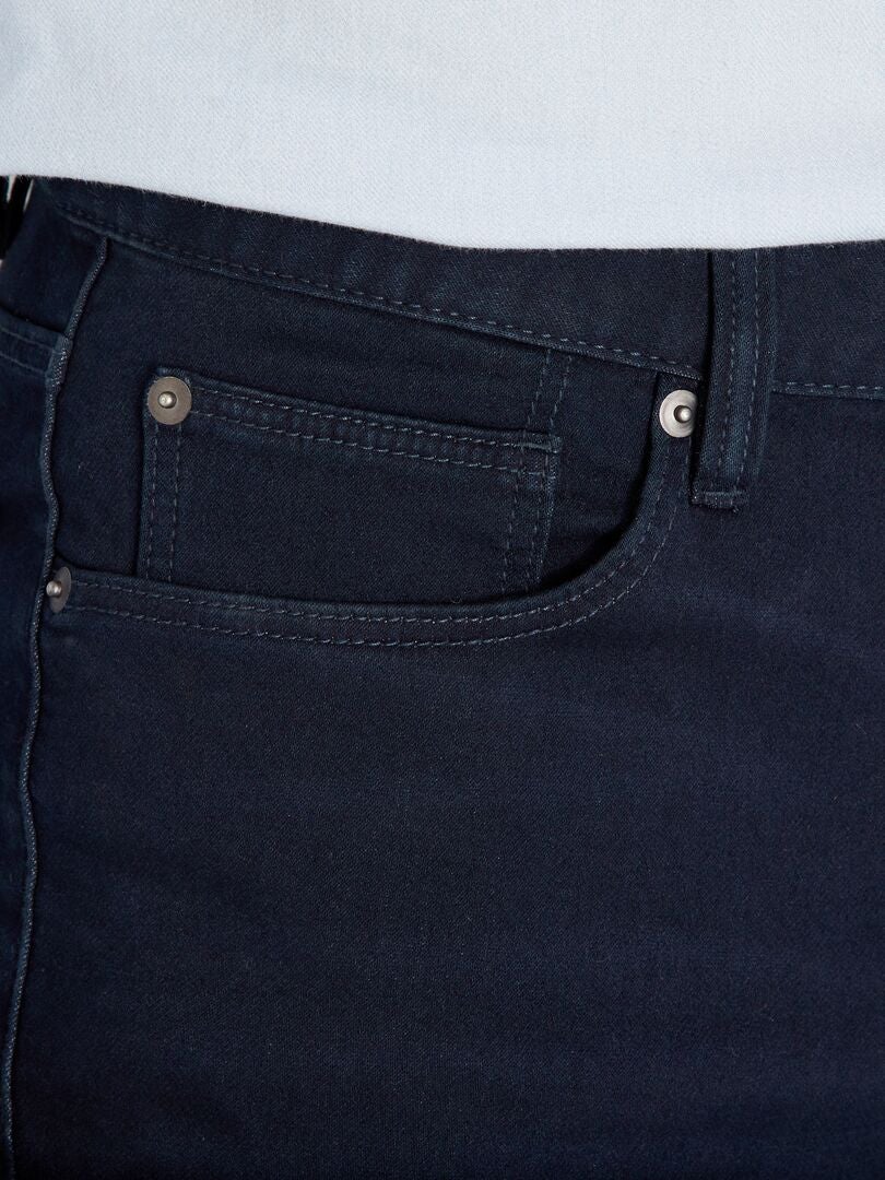 Vaquero slim elástico - L30 AZUL - Kiabi