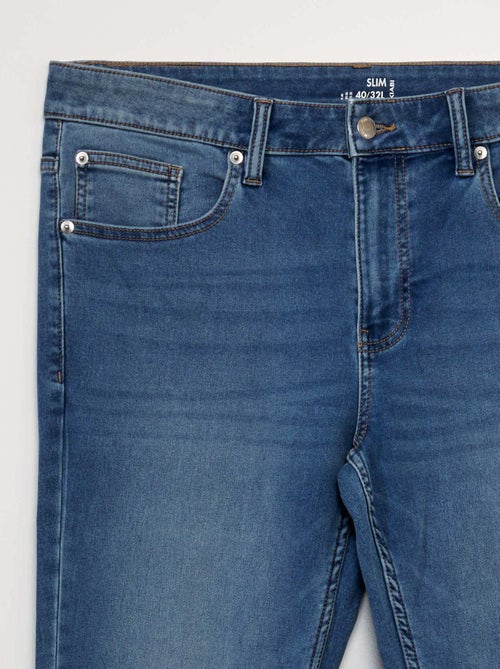 Vaquero slim elástico - L32 - Kiabi