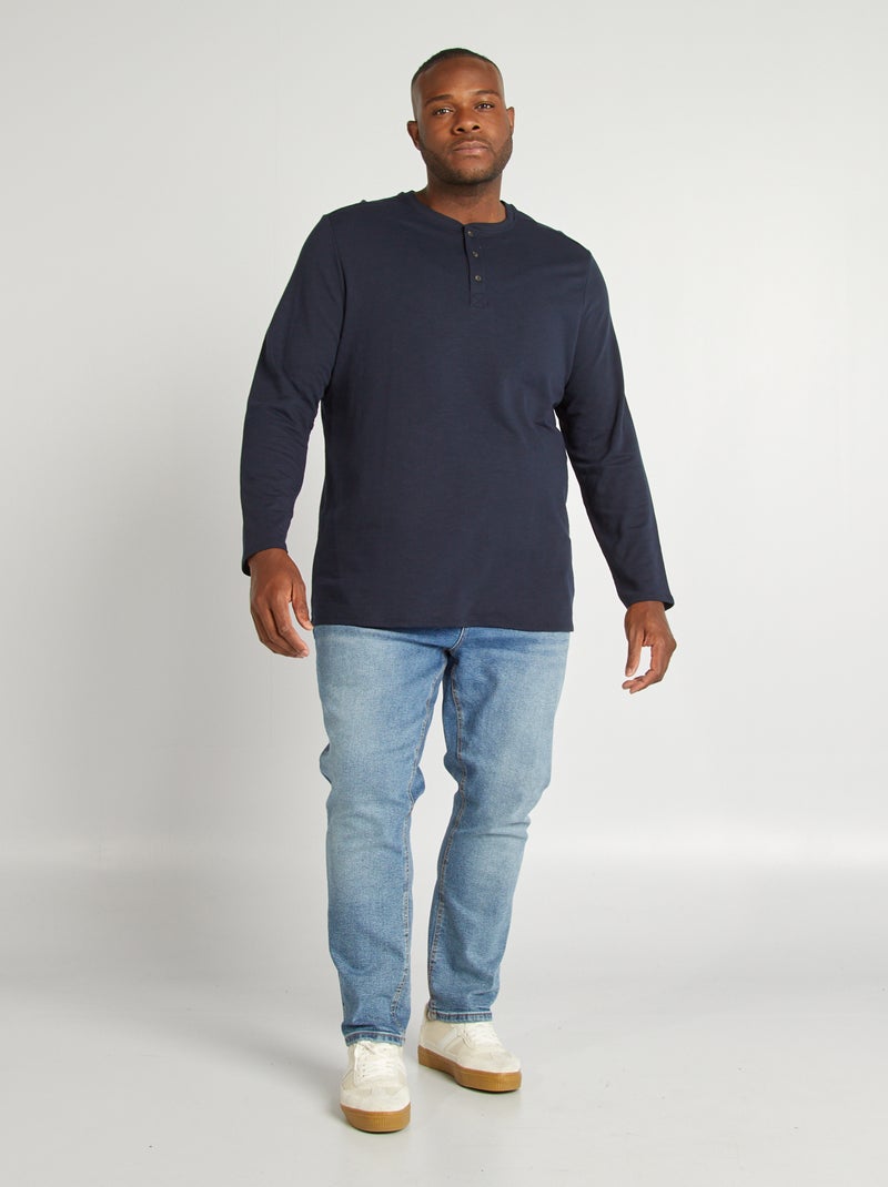 Vaquero slim elástico - L32 AZUL - Kiabi