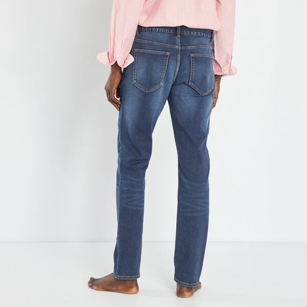 Vaquero slim elástico Tallas grandes mujer - AZUL - Kiabi - 25,00€