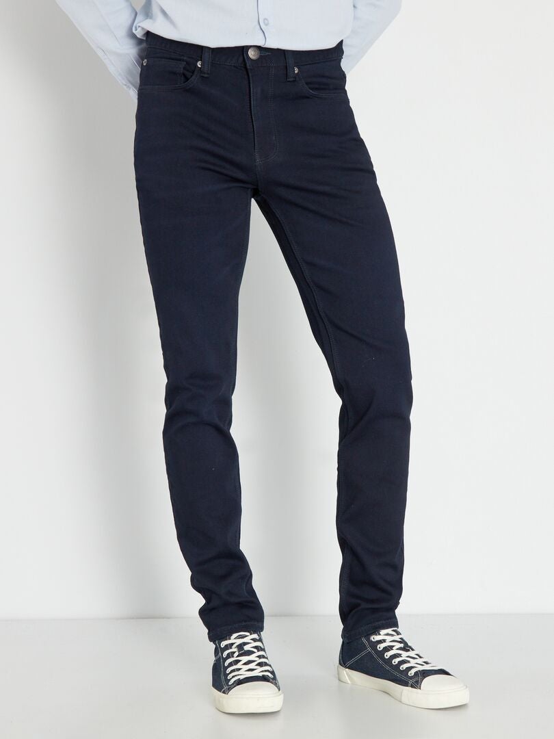 Vaquero slim elástico AZUL - Kiabi