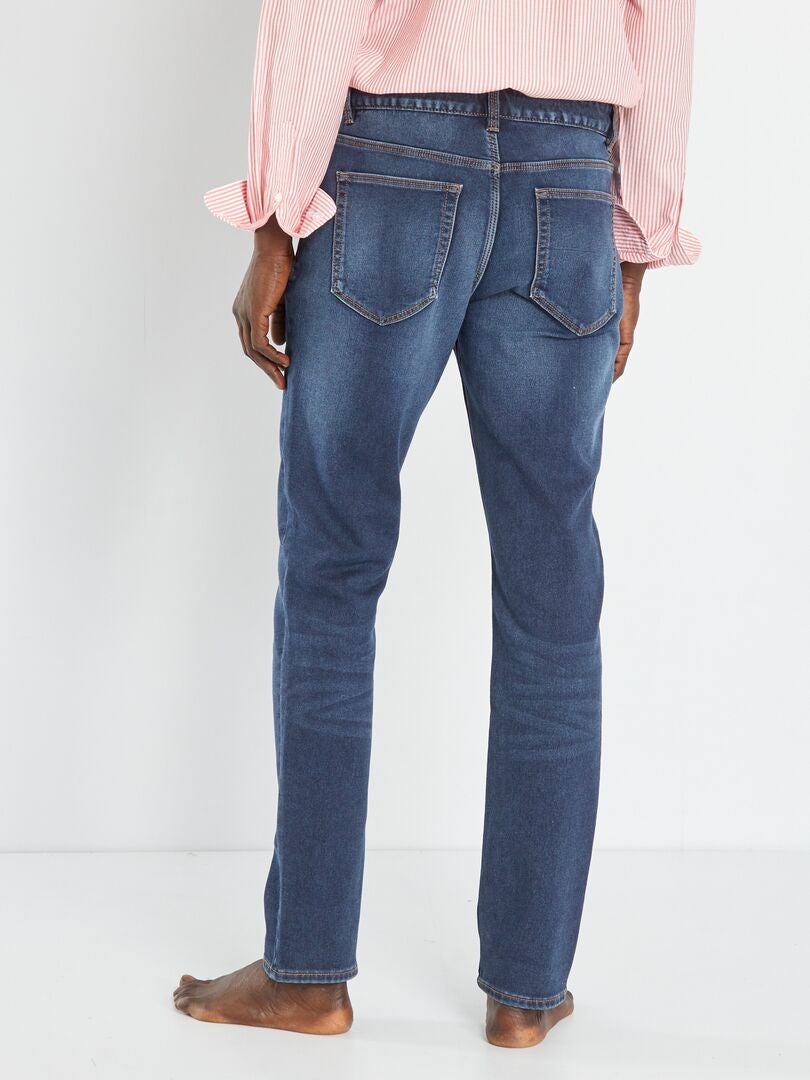 Vaquero slim elástico AZUL - Kiabi