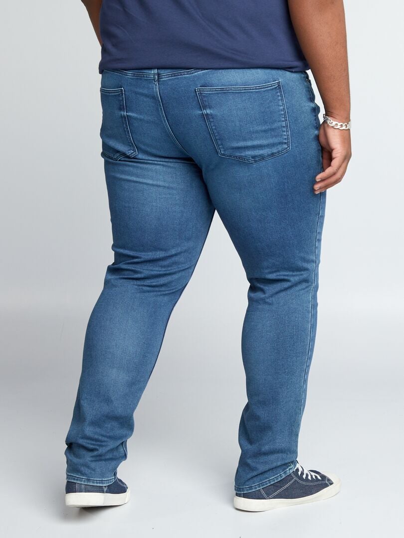 Vaquero slim elástico AZUL - Kiabi