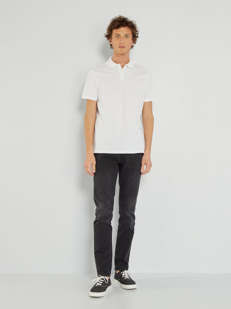 Vaquero slim elástico L34 GRIS - Kiabi
