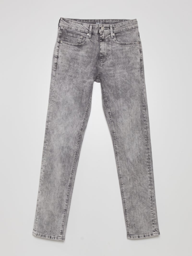Vaquero slim GRIS - Kiabi