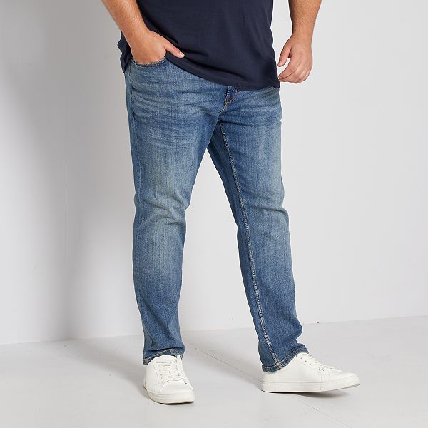 Vaquero slim L30 Tallas grandes hombre - AZUL - Kiabi - 20,00€