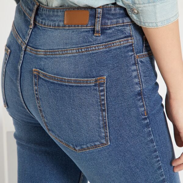 Vaquero slim L32 eco-concepción Mujer talla 34 a 48 - GRIS - Kiabi - 15,00€