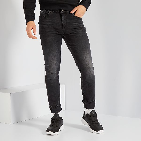 vaquero slim L32 Tallas grandes mujer - gris - Kiabi - 20,00€
