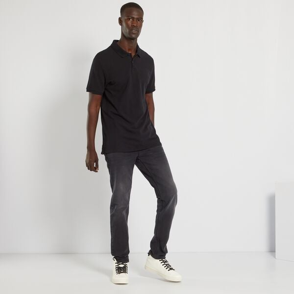 Vaquero slim L32 Tallas grandes mujer - gris oscuro - Kiabi - 15,00€