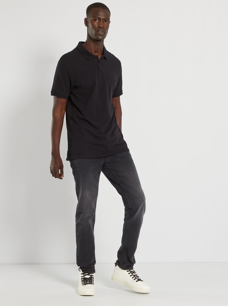 Vaquero slim L32 gris oscuro - Kiabi