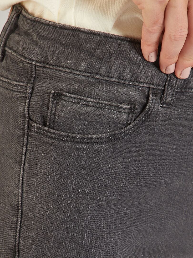 Vaquero slim L32 GRIS - Kiabi