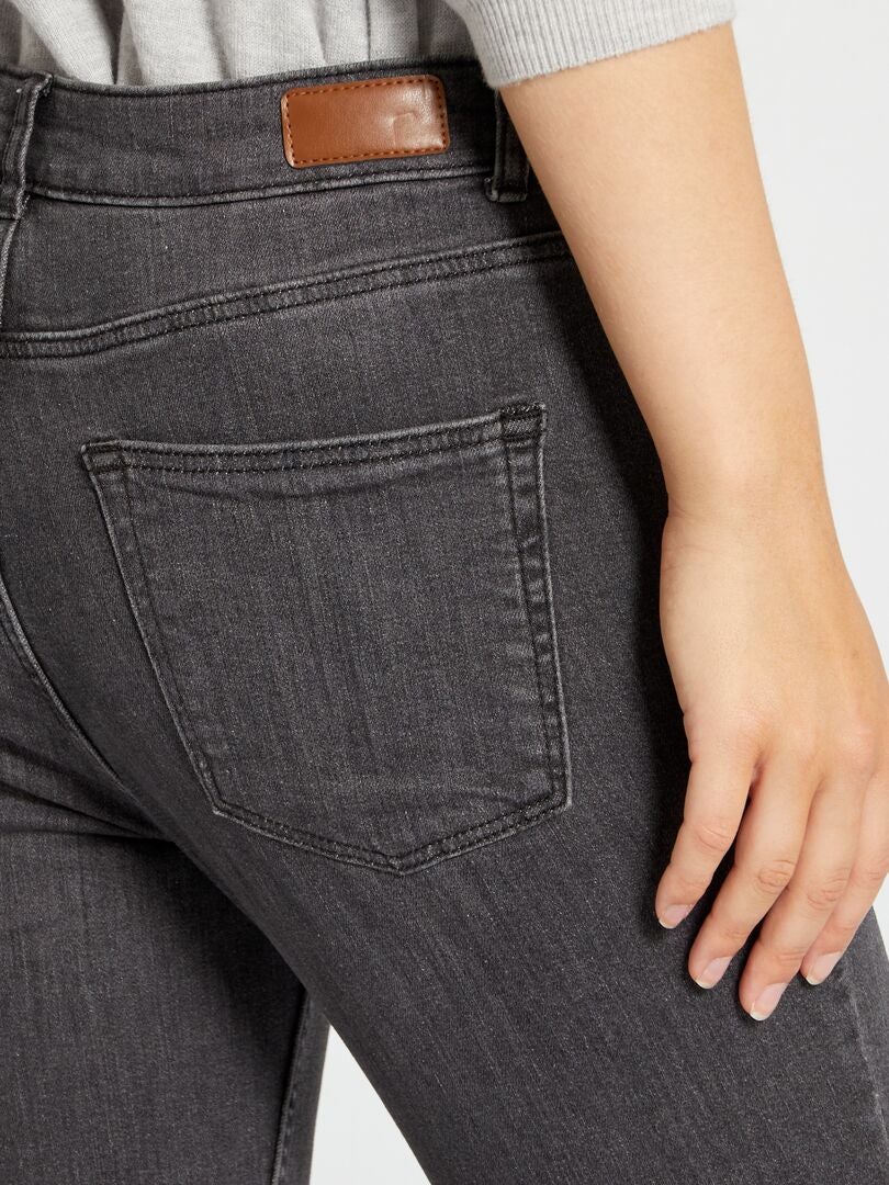 Vaquero slim L32 GRIS - Kiabi