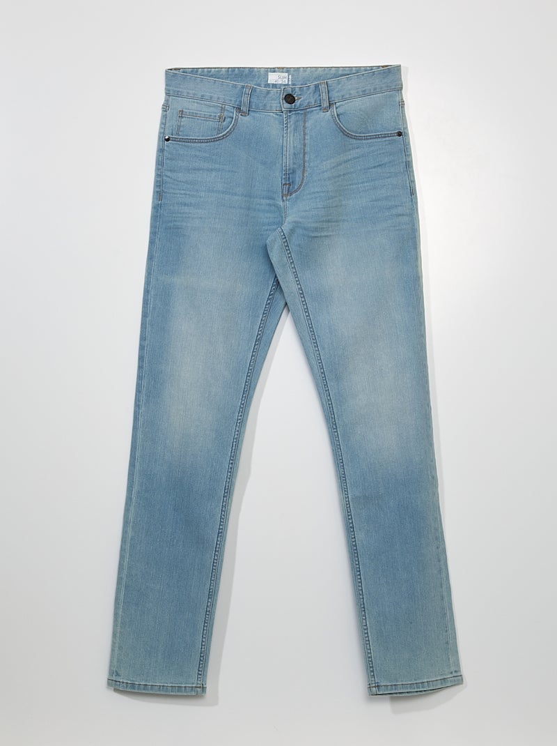 Vaquero slim  L34 Azul - Kiabi